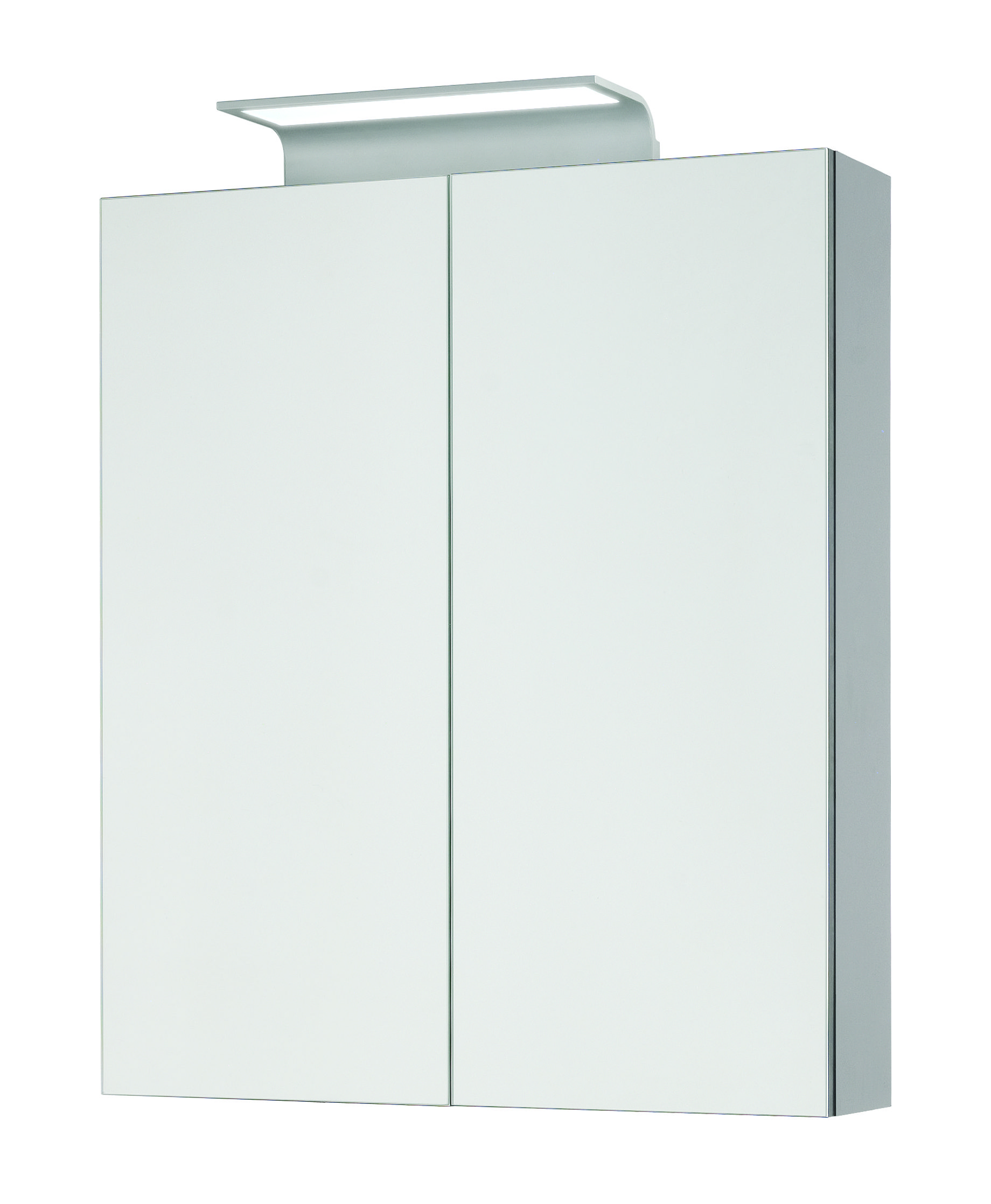 Wall-Cabinet-600-White Rimini Mirror Cabinet - Image 1