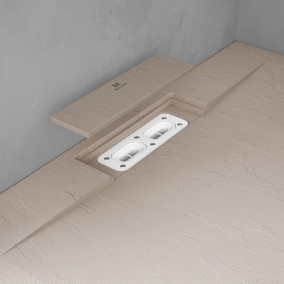 altsq90sa_altea-900-sand-slate-shower-tray-square_drain_brochure-images_ls Altea Shower Waste - Image 1