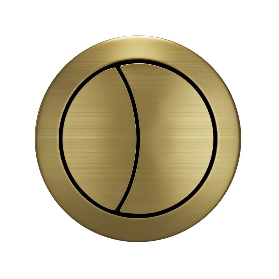 dual_flush_cistern_button_brushed_brass_1 Dual Flush Button - Image 1
