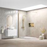 Emmi Curved Wetroom Panel Profile & Bracing Bar Kit