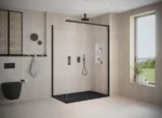 ILI Bifold Door Silver With Clear Glass - 800mm