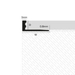 ESA Aluminium Straight Edge