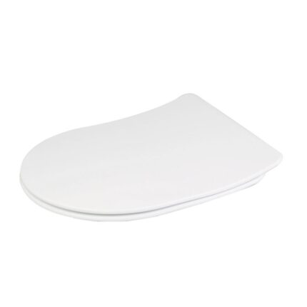 DT Toilet Seat - Slim D Shaped Soft Close Quick Release Seat