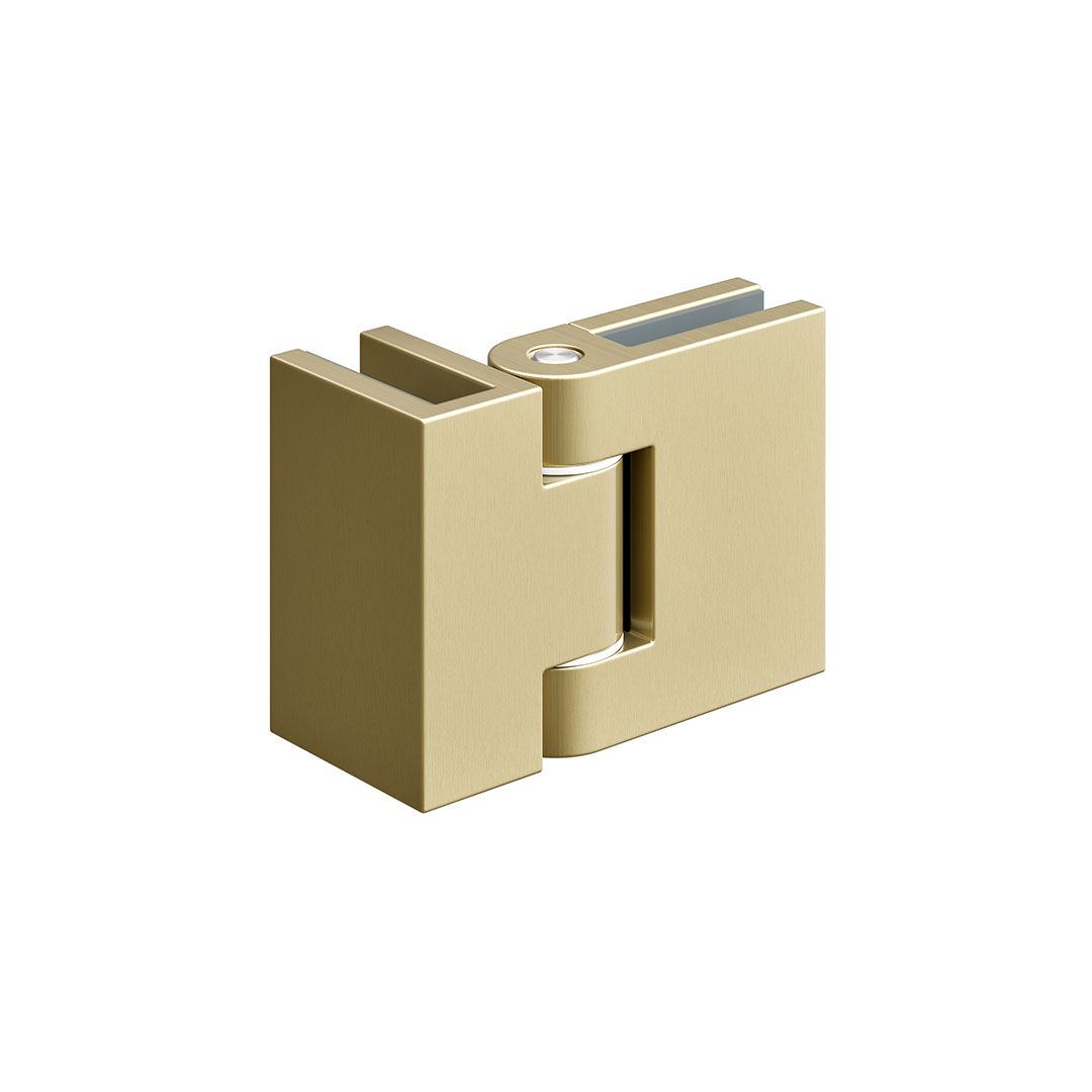 profile_hinges_brushed_brass_co_1 Emmi Wetroom Flipper Panel Hinges - Image 1